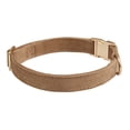 thumbnail image 3 of YUDOTE Ultra-soft Dog Collar Natural Cotton Corduroy Made for Medium Dogs with Sensitive Skin,Coffee Brown, 3 of 8