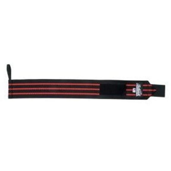 Schiek  Schiek 12 inch Black Wrist Wrap - Black - 12 inch
