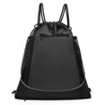 thumbnail image 1 of Mochila con cordón, bolsa de baloncesto resistente al agua, mochila deportiva para gimnasio con red, 1 of 7