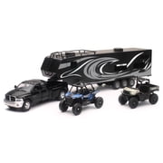 NewRay Replica Dodge Ram Dually Truck w/Toy Hauler & Polaris UTV Set