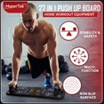 thumbnail image 4 of Tabla de flexiones HyperTek 27 en 1 plegable para entrenamiento de fuerza, 4 of 8