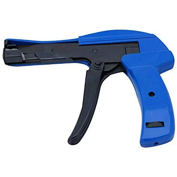 Cable Tie Gun (Blue)- Metal Body- For 18 Lbs to 50 Lbs Tensile Strength cable ties (1 Pc)