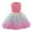 Hot Pink, variant on Fesfesfes Toddler Girls Tulle Dress Bowknot Cute Mermaid Puffy Dress Beading Birthday Party Gown Dresses Under 10$