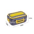 thumbnail image 3 of Danhjin Electric Lunch Pack Lunch Box Food Heater, Heated Lunch Box For Adults, 110V Portable Food Warmer LunchBox For Car Truck Work With Removable 304 Stainless Steel, 3 of 7
