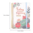 thumbnail image 3 of 2023 Planner - Planner 2023, 2023 Planner Weekly and Monthly with Tabs, January 2023 - December 2023, 5.1’’ × 7.5’’, Inner Pocket, Hardcover, Elastic Closure, Perfect Daily Organizer, 3 of 8