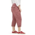 thumbnail image 3 of Lee Women's Plus Size Flex-to-Go Cargo Capri, Sizes 14-24, 3 of 9