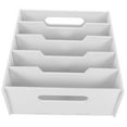 thumbnail image 5 of SHOWERORO 1Pcs Cash Drawer Tray Multi Grid Design White 11.4X10.6X4.7in Foam Sheet for Office Classroom, 5 of 8