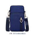 thumbnail image 1 of Factory Direct Crossbody Mobile Phone Bag Vertical Fabric Mini Small Bag Wrist Arm Mobile Phone Bag Three-Layer Coin Wallet, 1 of 6