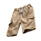 thumbnail image 1 of Odeerbi 3-15 Años Niños Bermudas Cargo Bermudas de Verano Pantalones Cortos Deportivos Casual Work Capris, 1 of 5