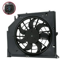 Radiator Cooling Fan Assembly Fits BMW 3 Series 325i 328i 330i E46 1999-2005 17117525508