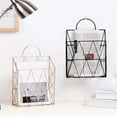 thumbnail image 1 of Cheers Handheld Wall Hanging Desktop Books Newspapers Storage Basket Rack Organizer, 1 of 2