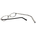 thumbnail image 5 of Calabria Viv 739 Designer Reading Glasses in Black-Zebra ; +0.75, 5 of 5