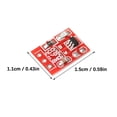 thumbnail image 3 of Single Channel TTP223 Capacitive Touch Switching Button Module Adjustable Sensitivity For Microcontroller Projects, 3 of 8