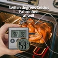 thumbnail image 3 of Kitchen Digital Thermometer BBQ Oven Meat Grill Function Heat Meter Home Baking Household Cooking Temp, 3 of 7
