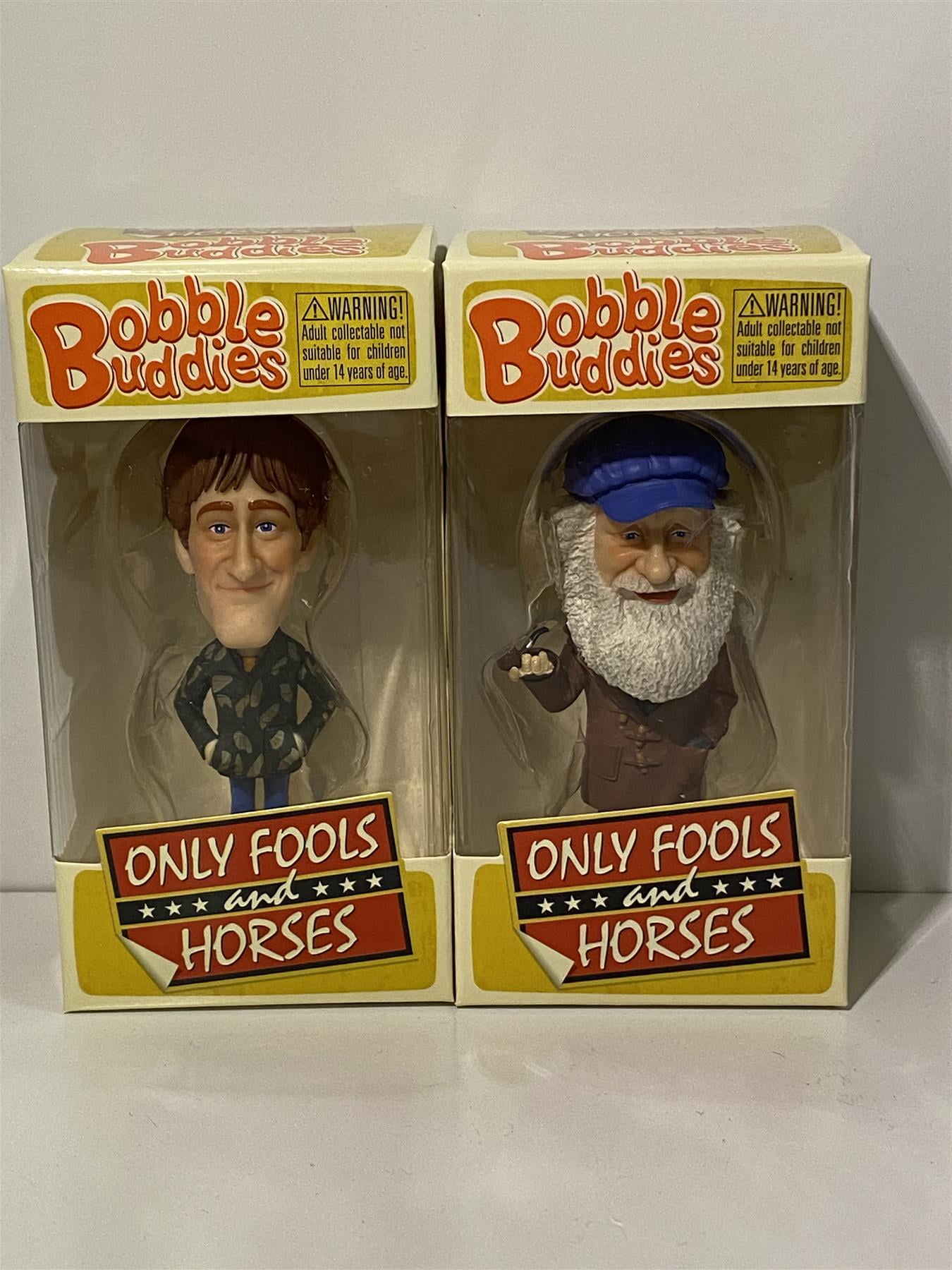Only Fools and Horses Set Rodney and Uncle Albert Bobbleheads - Walmart.com