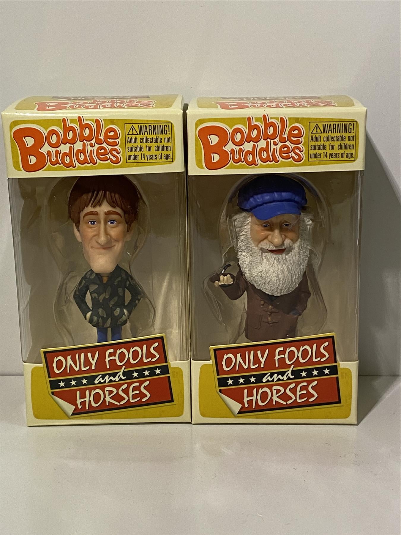 Only Fools and Horses Set Rodney and Uncle Albert Bobbleheads