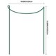thumbnail image 3 of Varilla de soporte para plantas de 6 piezas, marco de soporte para plantas de metal para jardín, 3 of 5