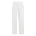 thumbnail image 4 of zbxnLI Lounge Pants for Women Casual Summer Wide Leg Cotton and Linen Pants Lightweight Trousers with Pockets, 4 of 5