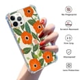 thumbnail image 2 of Poppies Flower Case for iPhone 13 Pro,Aesthetic Colourful Floral Plant Case for Men Women,Unique Soft TPU Bumper Case Cover, 2 of 5