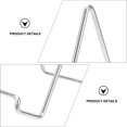 thumbnail image 3 of 2 Pcs Metal Showing Stands Magazine Showing Racks Simple Display Brackets, 3 of 4
