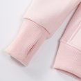 thumbnail image 6 of CAIVO Girls Hooded Jacket For Autumn Warm Thickened Coats Soft Comfortable Outerwear Toddler Kids Lightweight Windbreaker Long Sleeve Comfort Dailywear, 6 of 8