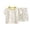 Yellow, variant on Gubotare Kids Summer Pjs Girls Girls Pajamas Silk Satin Pajama Sleepwear Button Down Pj Set Loungewear Girls Pajama Shorts Set Size 9-10 (Beige,9-10 Years)