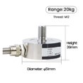 thumbnail image 2 of Diaphragm Box Tension Load Cell Stainless Steel Force Measuring Load Cells Tension Pressure Integration High Accuracy DYMH-104, 2 of 4