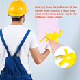 thumbnail image 2 of Jinsinto Set of 9 Paint Edger Combo Kit Paint Edger Roller Brush Multifunctional Handheld Clean-Cut Paint Edger with Extra Replacement Roller and Brush for Room Wall Ceiling, 2 of 5