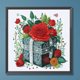 thumbnail image 1 of Cuadros Decorativos Kit de pintura de diamante con forma especial parcial de bricolaje 5D Decoración de caja de regalo (WQ072) Wdftyju embutido en tela, 1 of 1