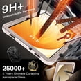 thumbnail image 5 of Dteck with Tempered Glass Screen Protector Case for Samsung Galaxy Tab A11+ 11 Inch (SM-X230/X236) 2025,Shockproof Matte Translucent Back 360° Rotating Ring Stand Cover Shoulder Strap,Khaki, 5 of 9