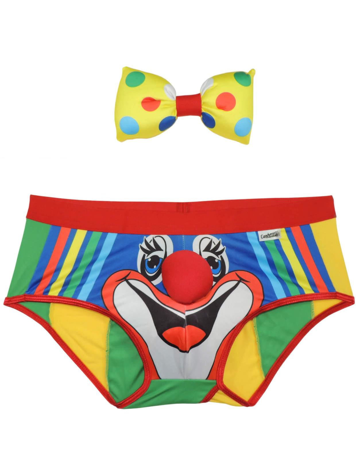 Clown Face Pop Art Mens NDS Wear Briefs Underwear - Davson Sales
