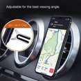 thumbnail image 3 of Cell Phone Holder Stand - [2 Pack] 360 Rotatable Multifunctional Cell Phone Holder Smartphone Finger Holder Ring Holder Car Air Vent Cell Phone Holder, 3 of 5
