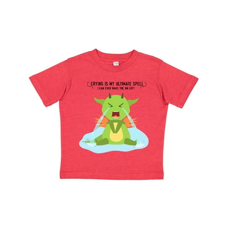 

Inktastic Crying Dragon Gift Toddler Boy or Toddler Girl T-Shirt