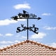 thumbnail image 5 of de clásico con herramientas de medición de , indicador de dirección para jardín, casa de , IAC coche CUTICAT Veleta, 5 of 8