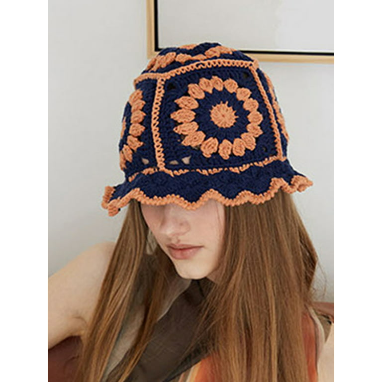 Floral print bucket hat  Women hats fashion, Hats for women, How