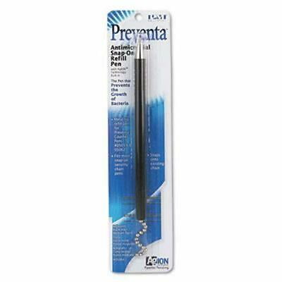 2PK PM Company Snap-on Refill for Preventa Counter Pen, Black Ink