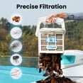 thumbnail image 5 of Hydro 3 All-in-one Pool Vacuum Robot, 200mins Runtime Cordless Pool Cleaner, 150W Brushless Motor+Floor/Wall/Waterline Scrubber Brush,Ideal for Inground/Above-Ground Swimming Pools, 5 of 6