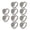 12mm, variant on Stainless Steel Adjustable Rings Sockets Sturdy Stainless Steel Rings Frames Adjustable For Handmade Jewelry Crafts