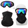 thumbnail image 2 of Motorcycle Goggles,2 Pack Dirt Bike ATV Motocross Riding Hiking Protective with 2 Pack Neck Breathable Bandana Mask, 2 of 7