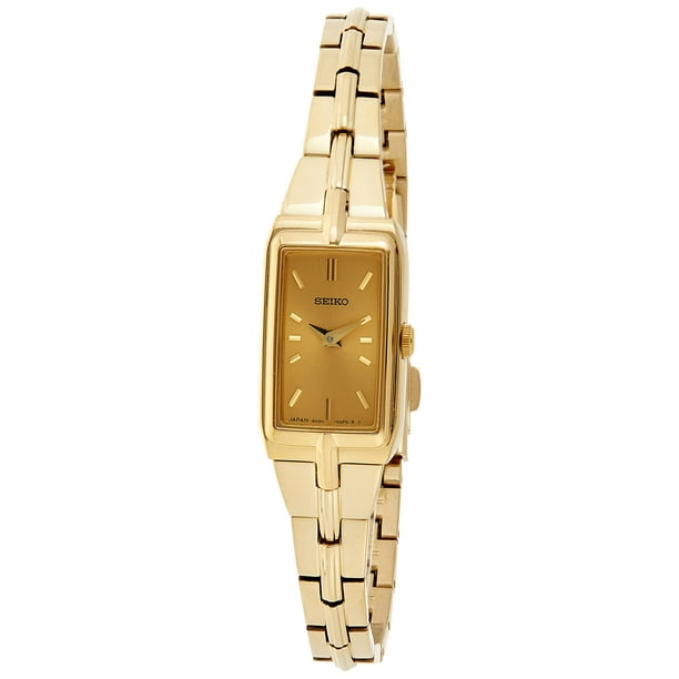 Reloj Seiko Essentials con cristal de zafiro resistente al agua de 50 m
