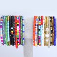 thumbnail image 2 of MasteelfCA 24pcs Beaded Ankle Chain Bohemian Style Anklet Foot Chain Summer Ankle Jewelry, 2 of 7