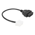 thumbnail image 3 of Auto Diagnostic Connector, Light Weight Fast Transfer OBD2 Diagnostic Cable Wearproof Stable Performance  for Auto Scan Tool, 3 of 8