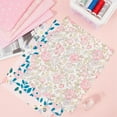 thumbnail image 4 of Printed Cotton Fabric for Patchwork Sewing Tissue to Patchwork Quilting Flower Pattern Mixed color 25x25.5x0.02cm 7pcs/set, 4 of 7