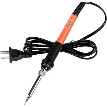 PEAKTREND 60W 110V Adjustable Temperature Soldering Iron Pen, Soldering Welding Iron Tool for Welding Repair, Electric Repairing, Jewelry, DIY-Orange