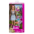 thumbnail image 2 of Barbie Animal Lovers Playset Puppy and Bunny Edition Barbie -, 2 of 6