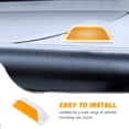 thumbnail image 3 of KAKOWELY bump for driveway 6pcs Road Reflectors Driveways Reflective Pavement Marker Rectangular Road Driveway Reflectors Acrylic Street Pavement Asphalt Stud Markers For Speed Bumps Sidewalks, 3 of 5