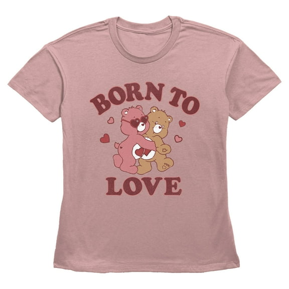Women's Care Bears Love-a-Lot and Tenderheart Love Duo Graphic T-Shirt