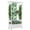 White, variant on Bstjewey 74"H x 44"W x 17"D Black Weatherproof Metal Raised Garden Kit with Wheels