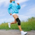 thumbnail image 3 of Knee Brace for Knee Pain Knee Support Compression Sleeves with Removable Bands, ACL, for Gym, Working Out, Running, Injury Recovery, Basketball and More Sports, 3 of 9