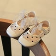 thumbnail image 4 of XUNHAO Summer And Autumn Girls Boots Cute Flat Lace Bow Hook Loop Cozy Breathable Leisure Shoes Toddler Lovely Footwear, 4 of 8